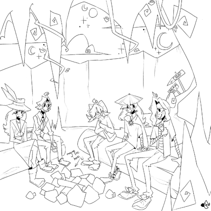 lineart for a future drawing :) Roblox decal