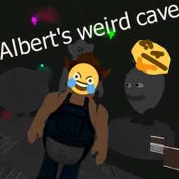 albert's weird cave icon
