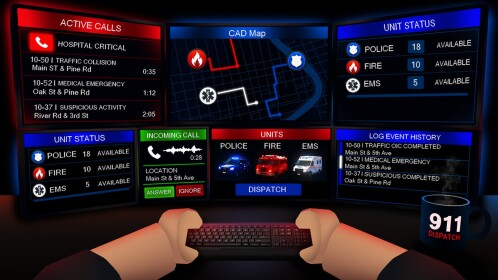 911 Dispatch Simulator