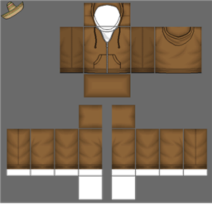 brown shirt Roblox decal