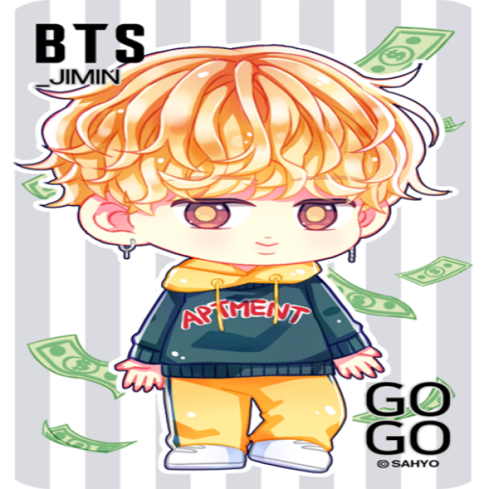 Chibi Jim-in from GOGO Roblox decal