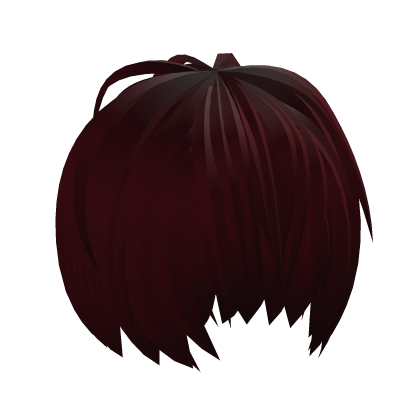 dark red cute popular anime vampire hair ºཀ° Roblox item