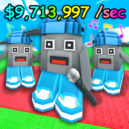 🎤 My Singing Brainrot official Roblox game thumbnail