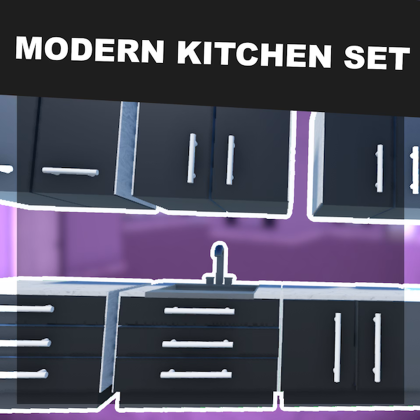 Raine's Modern Kitchen Set