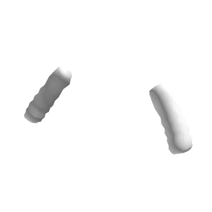 Fur White Arm Warmers