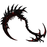 Black Goth Vampire Scythe [PBR]