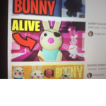 We love bunny bunny the queen
