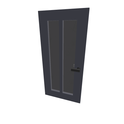 Modern can collide door