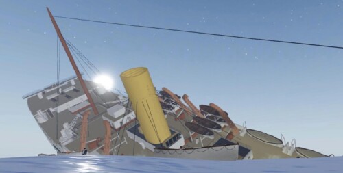 Britannic's Sinking Simulation [W.I.P]
