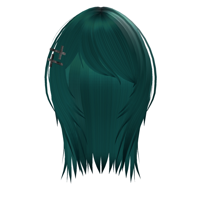 Edgy Scene Hair - Turquoise