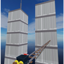 Cart Ride Into Towers [Cars Added]