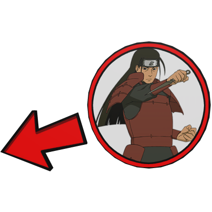 Hashirama Senju Pointing Meme Circle Naruto