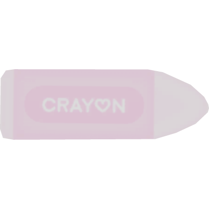  . ‿ ♡ cutesy pastel crayon hairclip  ୨୧ Roblox item