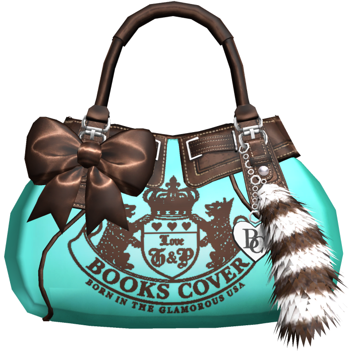 2000s Juicy Gyaru Mcbling Bag Brown Teal