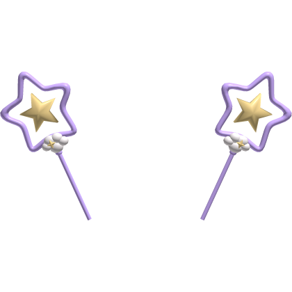 Pastel Purple Star Diwali Sparkler Headband Addon