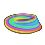 rainbow mobius strip halo