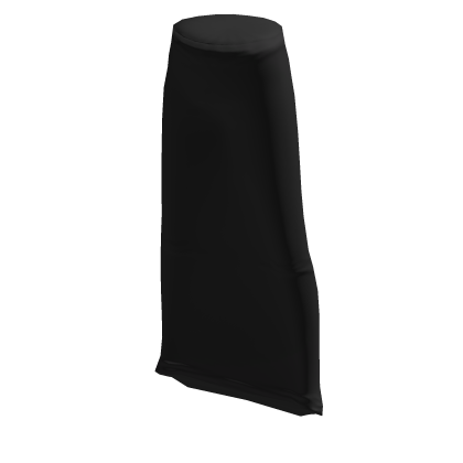 Simple Robe Skirt - Black thumbnail