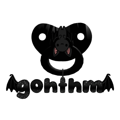 ♡: Gohthm bat Roblox item