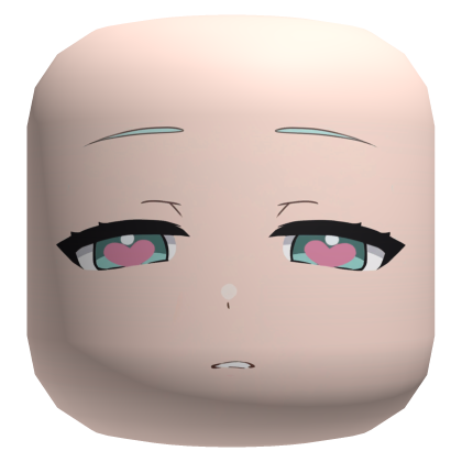 Miku Heart Eyes Face
