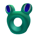 Froggy Hat by Jack Sachs