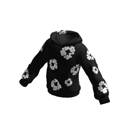 Designer Denim Tears Hoodie (Black) thumbnail