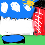 The roblox family’s party in the backyard