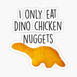 The cheer Chicken nuggets
