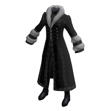 Regal Black Full Winter Outfit Roblox