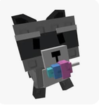 Raccoons candied up