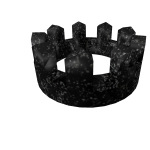 Black Iron Voxel Crown