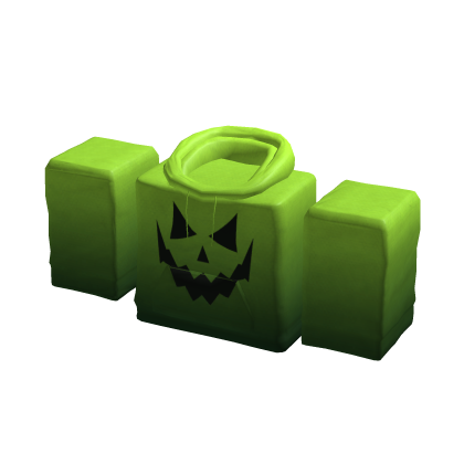 Neon Green Black Gradient Halloween Hoodie