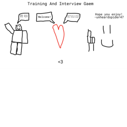 Training / interview game