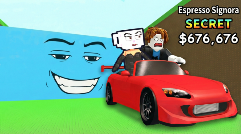 Escape Tsunami on Car for Brainrots 🌊 screenshot 2