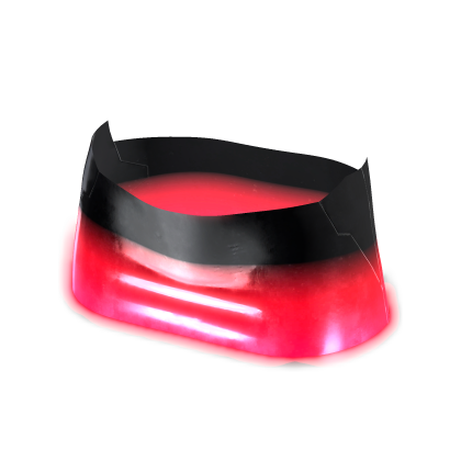ʚ♡ɞ black latex miniskirt (neon red emissive)