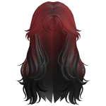 Beachy Waves Red to Black