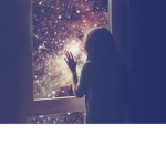 girls among the stars happy in life