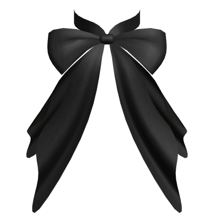 3.0 Big fancy Bow Tie - Black
