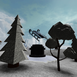 Sled Down The Mountain!