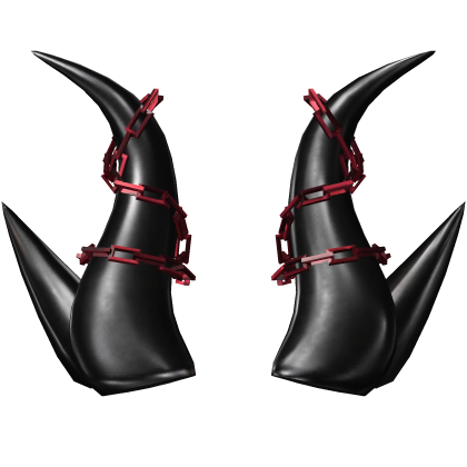 [PBR] Chained Devil Horns Roblox item