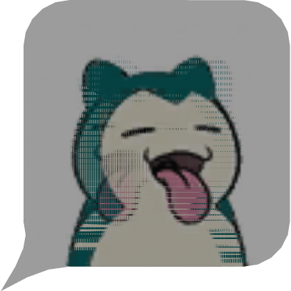Animated Silly Tongue Snorlax GIF