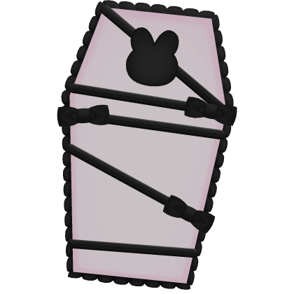  ♡ : pink bunny coffin backpack