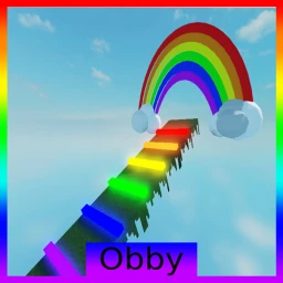 Rainbow obby icon