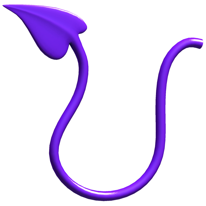 Purple Demon Tail