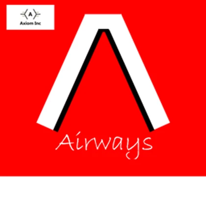 Axiom Airways. Roblox group icon