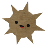 The cardboard sun