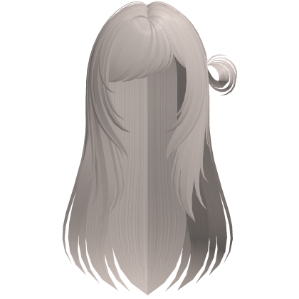 cute wispy shoujo girl bun (ash blonde) Roblox item