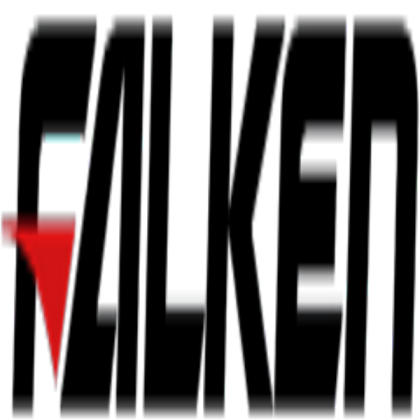 Falken black/red Roblox decal