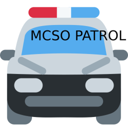 MCSO patrol map