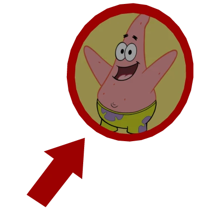 Patrick Red Circle | Roblox Item - Rolimon's