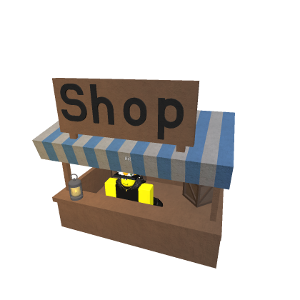 shopkeeper with anim